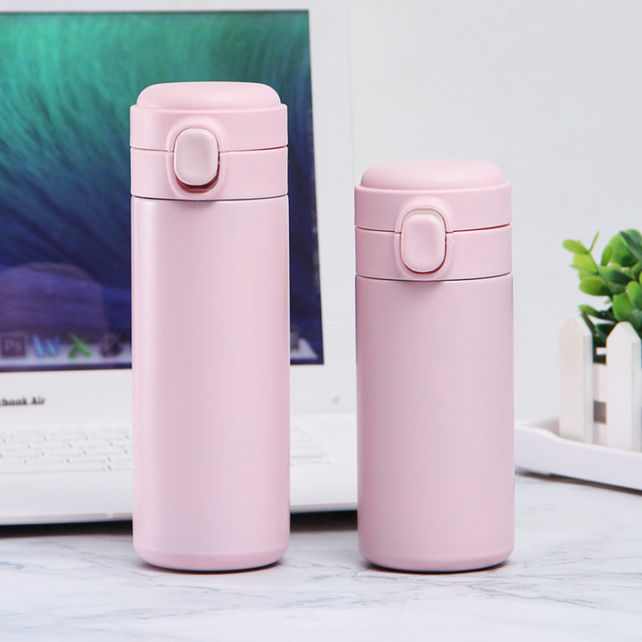 Women's insulated bottle with practical one-handed opening mechanism Kalsten