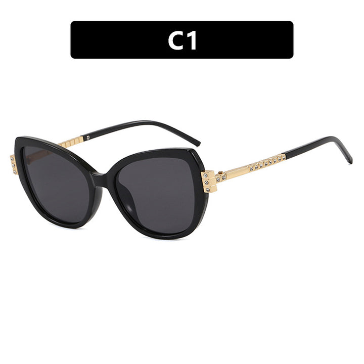 Women oversized sunglasses with protective UV filter and elegant accents Kalsten
