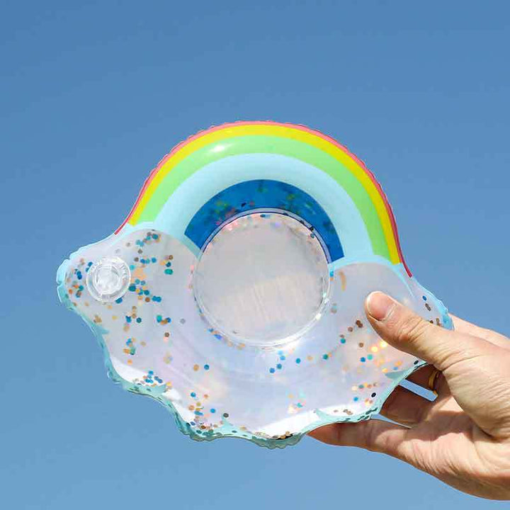 Ladies Inflatable Swimming Ring with Floral Design Kalsten