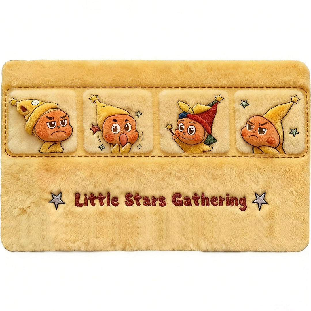 Cute Gingerbread-Themed Plush Bath Mat