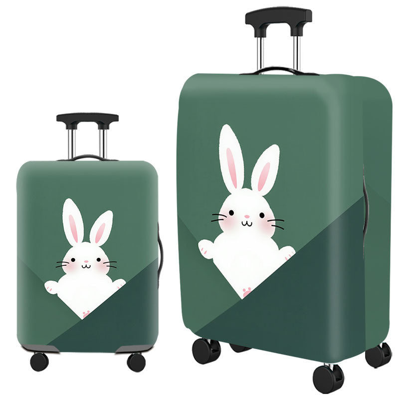 Artistic Cat-Themed Hard Shell Suitcase Kalsten