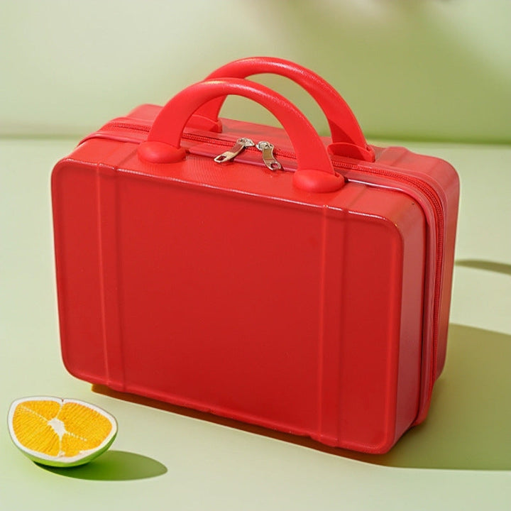 compact hard-shell cosmetic and travel vanity case with dual top handles Kalsten
