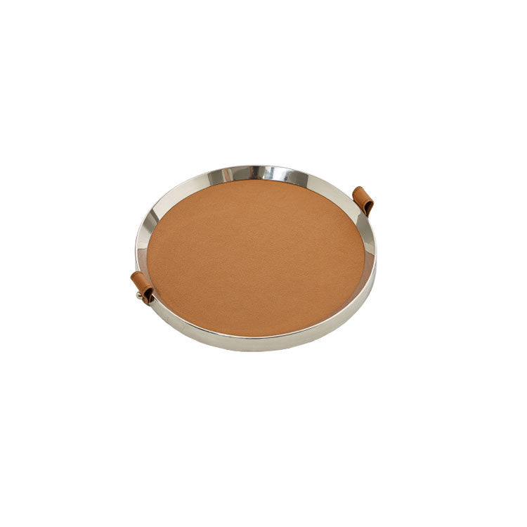 Elegant Round Decorative Serving Tray