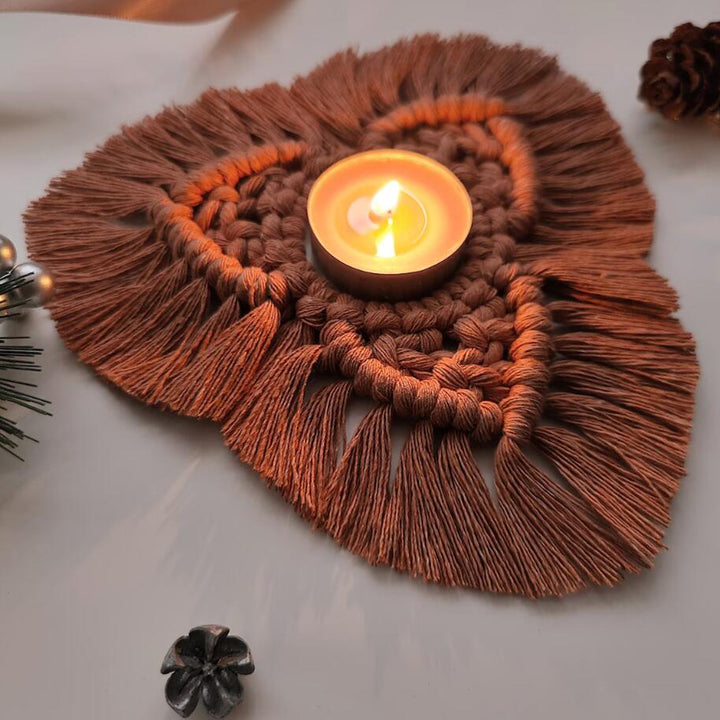 Macrame Candle Holder Kalsten