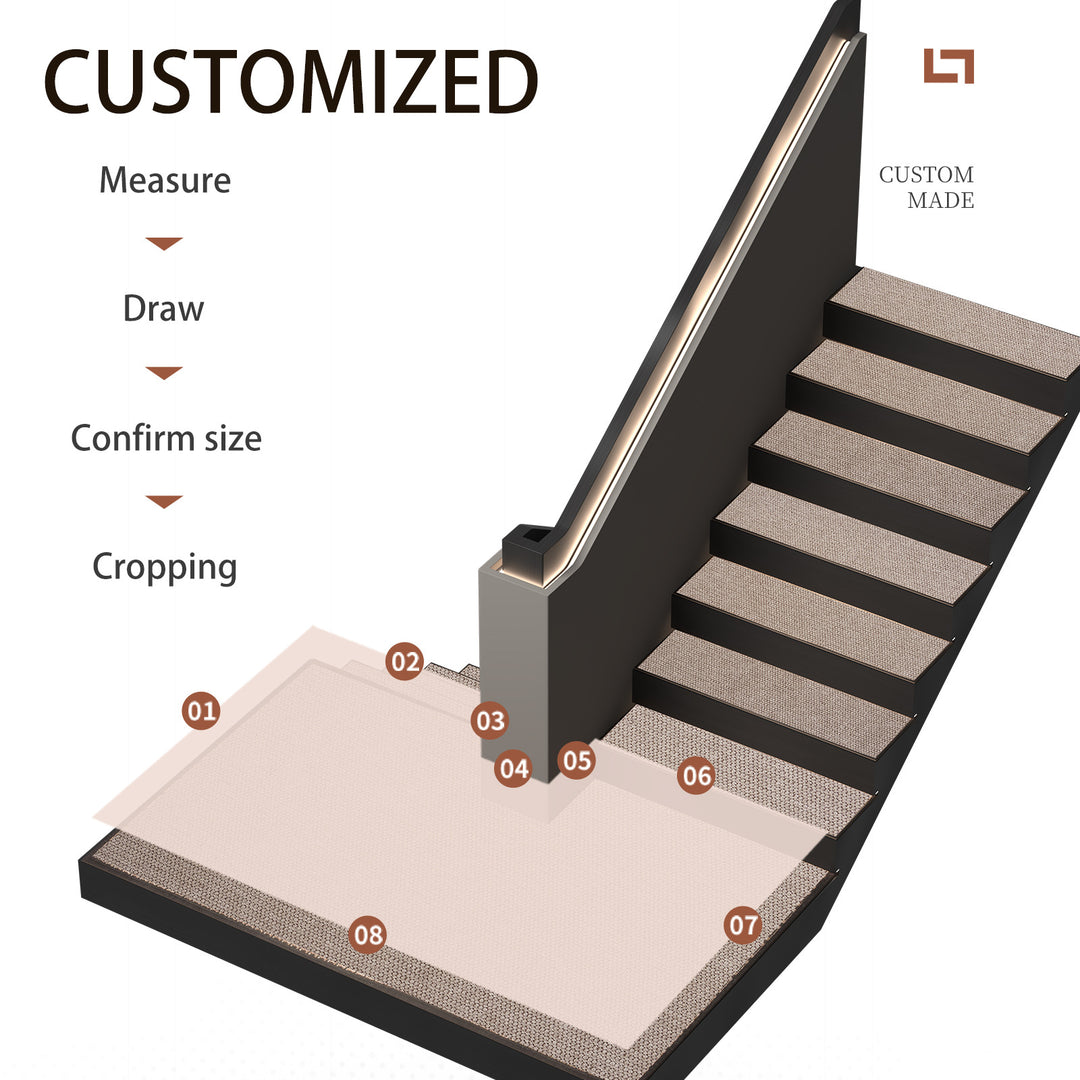 Decorative Non-Slip Stair Treads