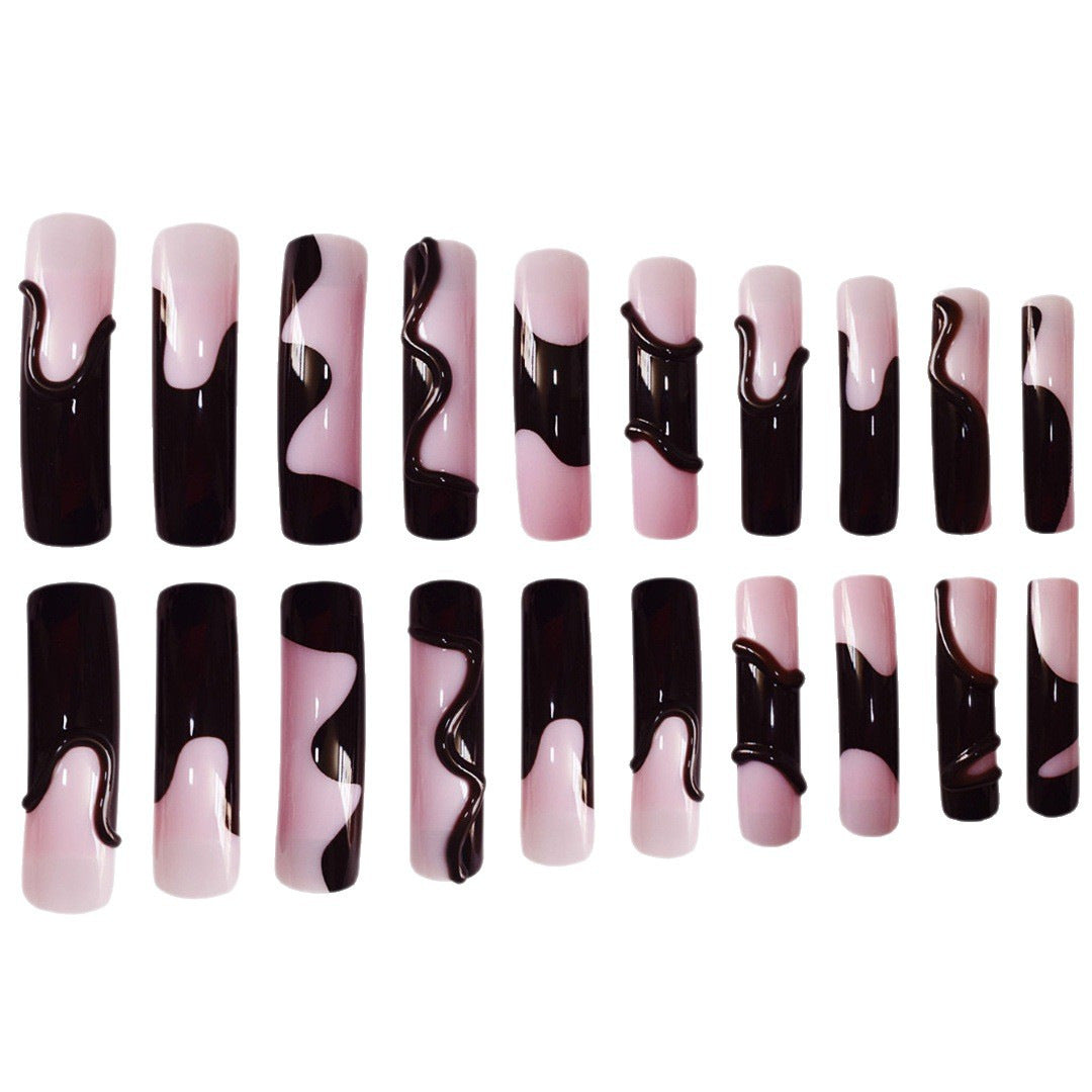 Sculpted Acrylic Nail Art Extensions Kalsten