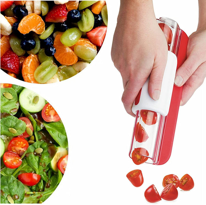 Compact Handheld Grape De-Stemmer And Cherry Pitter Fruit Preparation Tool
