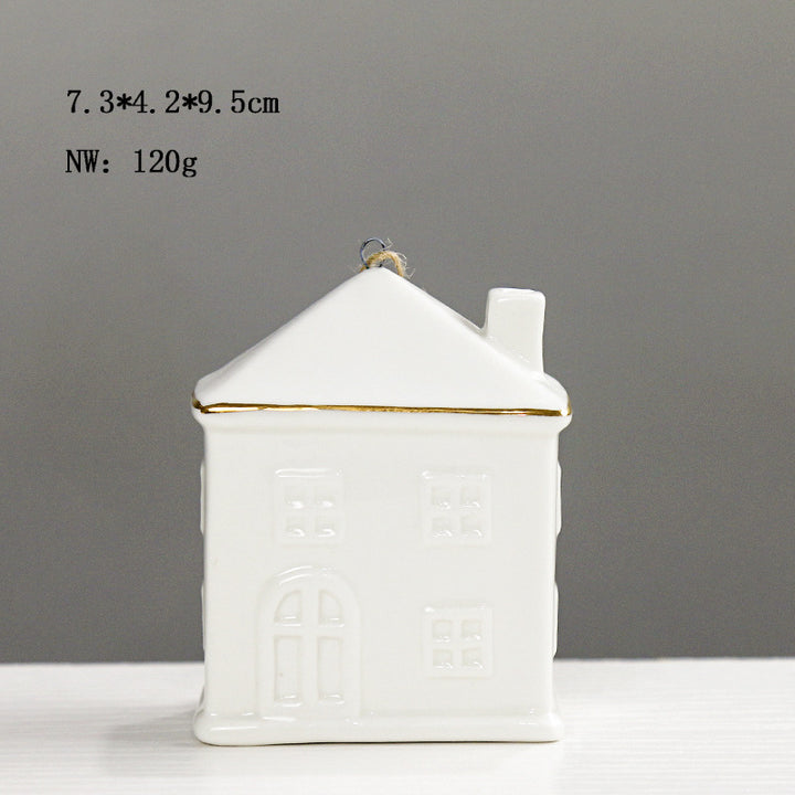 Decorative House-Shaped Ceramic Kalsten