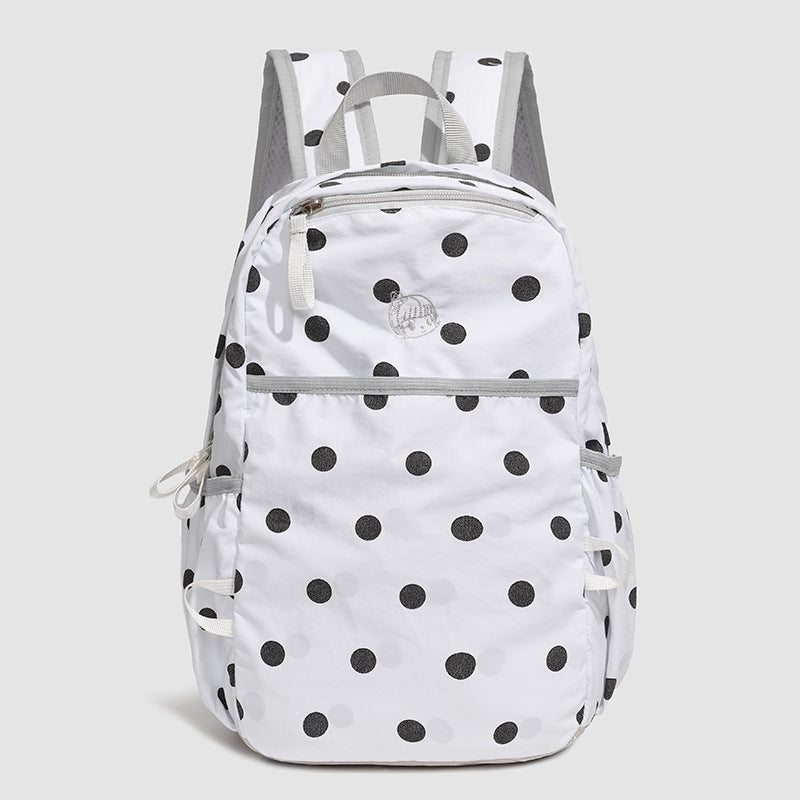 Stylish Polka-Dot Backpack Kalsten