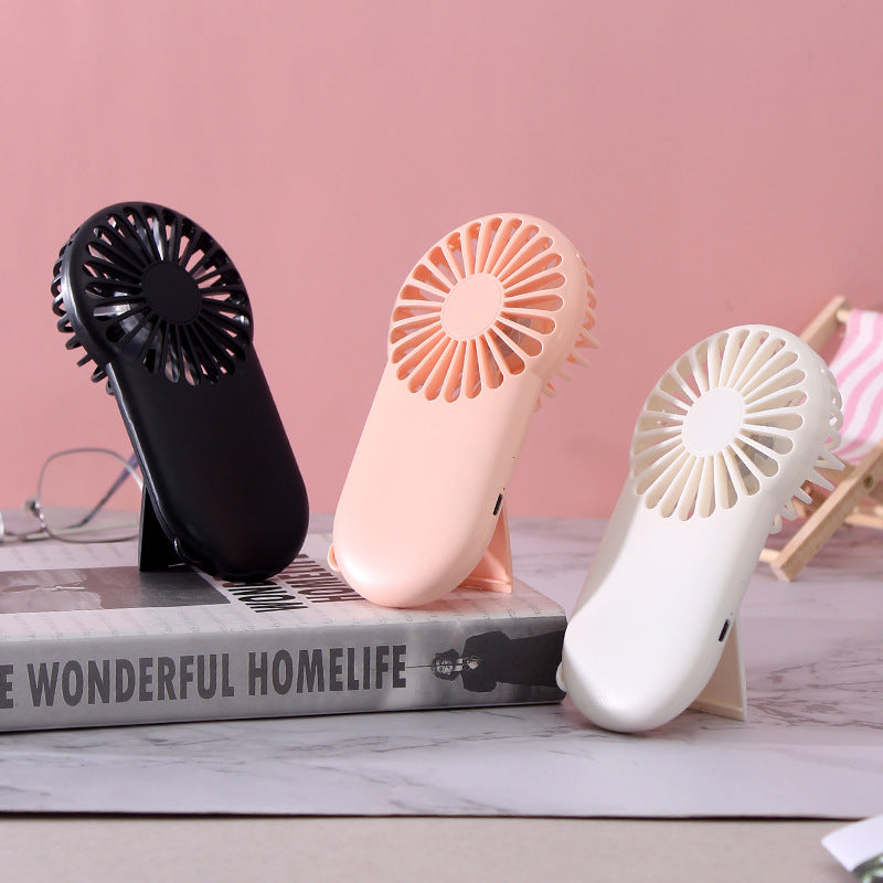 Ladies portable handheld fan with ergonomic design Kalsten