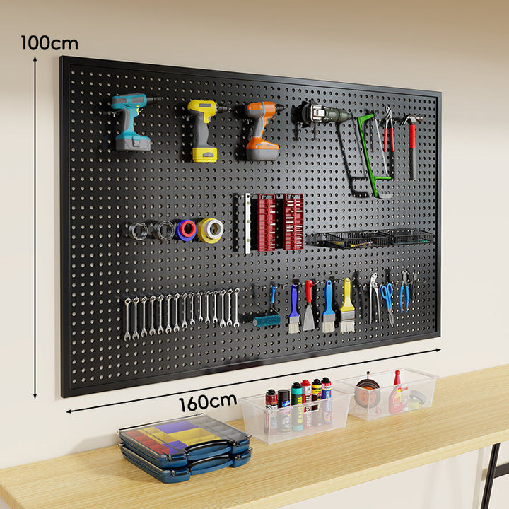 Pegboard Double-Prong Metal Hooks Compact Heavy-Duty Display Hangers