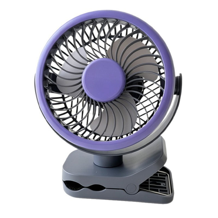 Unisex Portable Clip Fan with Flexible Tilt Mechanism Kalsten