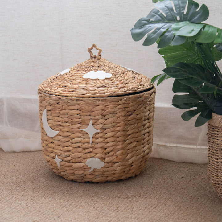 Decorative Woven Storage Container Kalsten