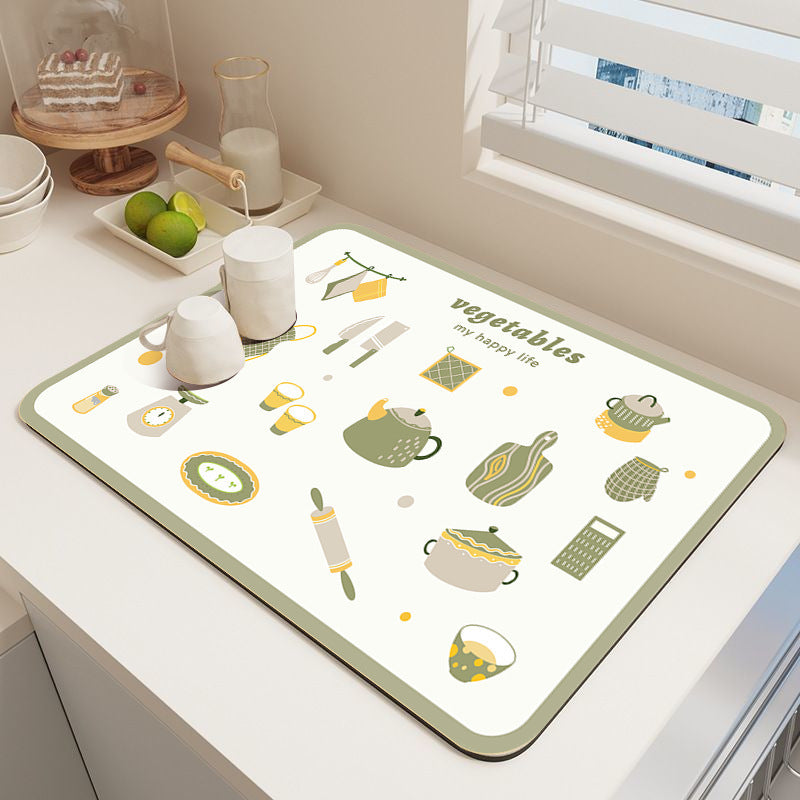 Dessert-Themed Kitchen Mat Kalsten