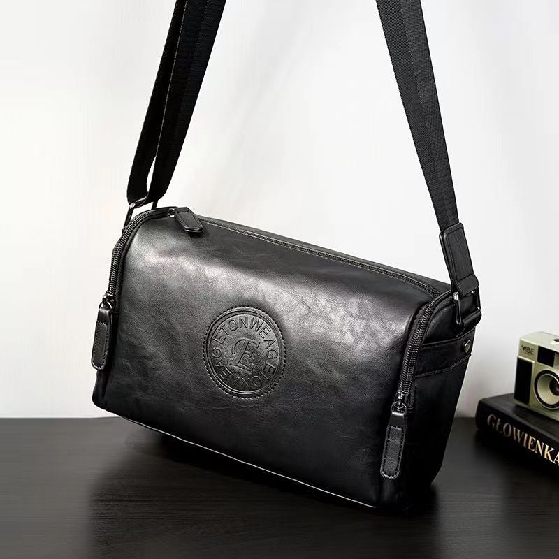 Stylish Leather Messenger Bag