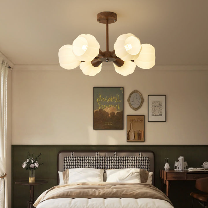 Modern Floral Chandelier