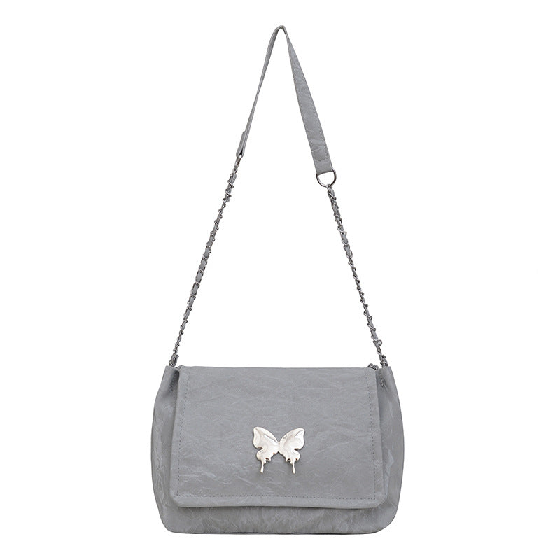 Elegant Butterfly-Embellished Crossbody Bag