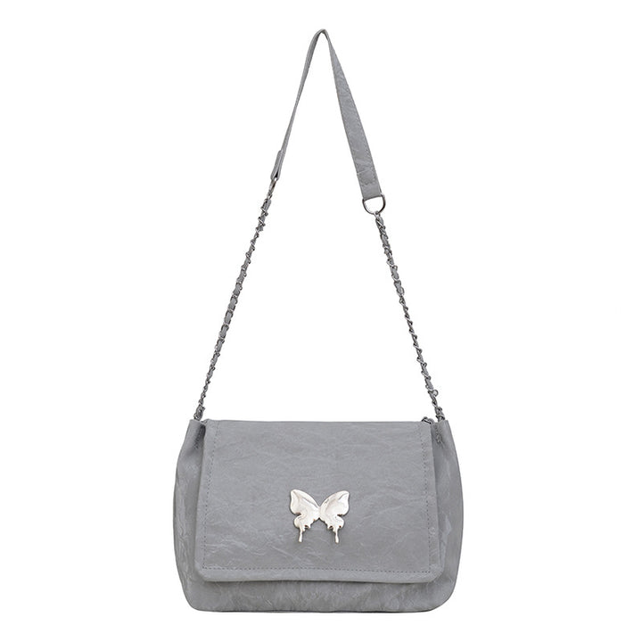 Elegant Butterfly-Embellished Crossbody Bag