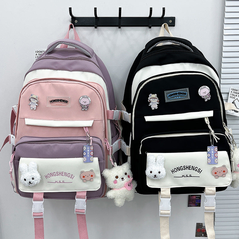Cute Decorative Plush Backpack Kalsten