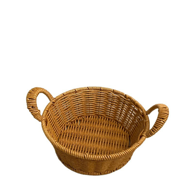 Handwoven Decorative Serving Basket Kalsten