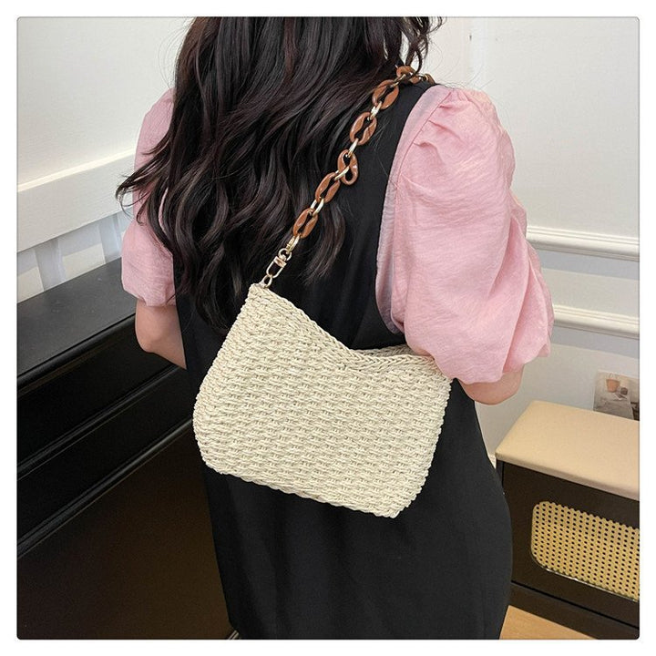 Fashionable Shoulder Bag Made of Braided Material Kalsten
