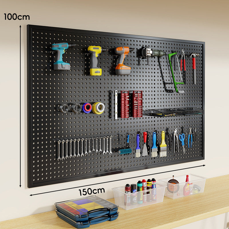 Pegboard Double-Prong Metal Hooks Compact Heavy-Duty Display Hangers