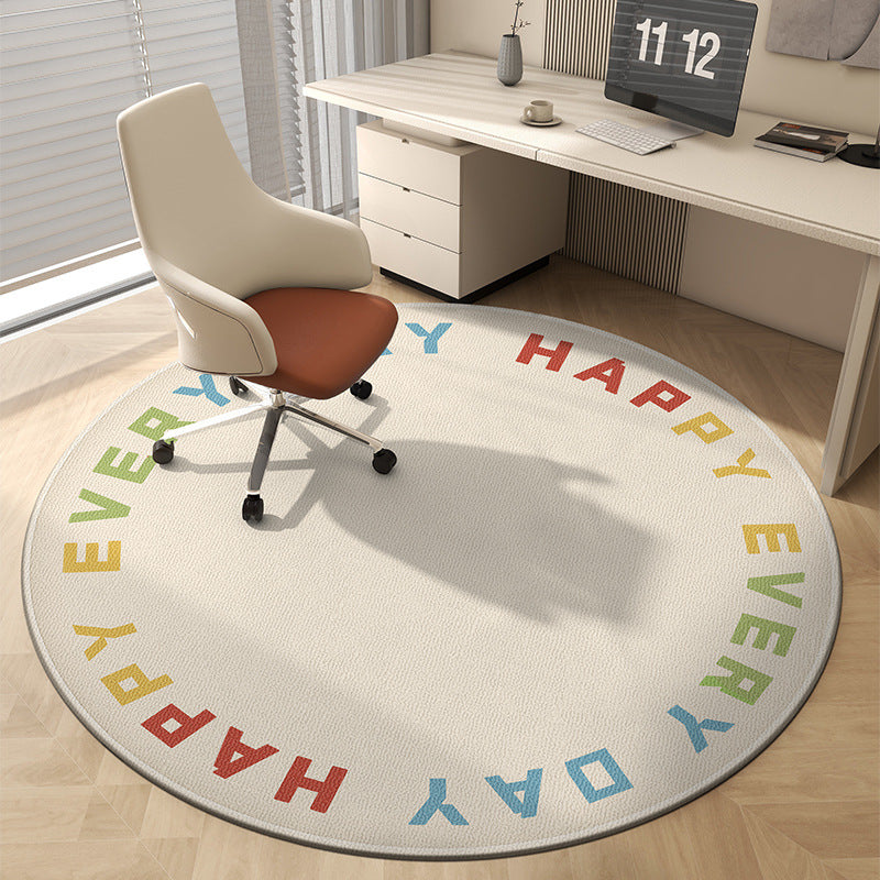 Contemporary Round Area Rug