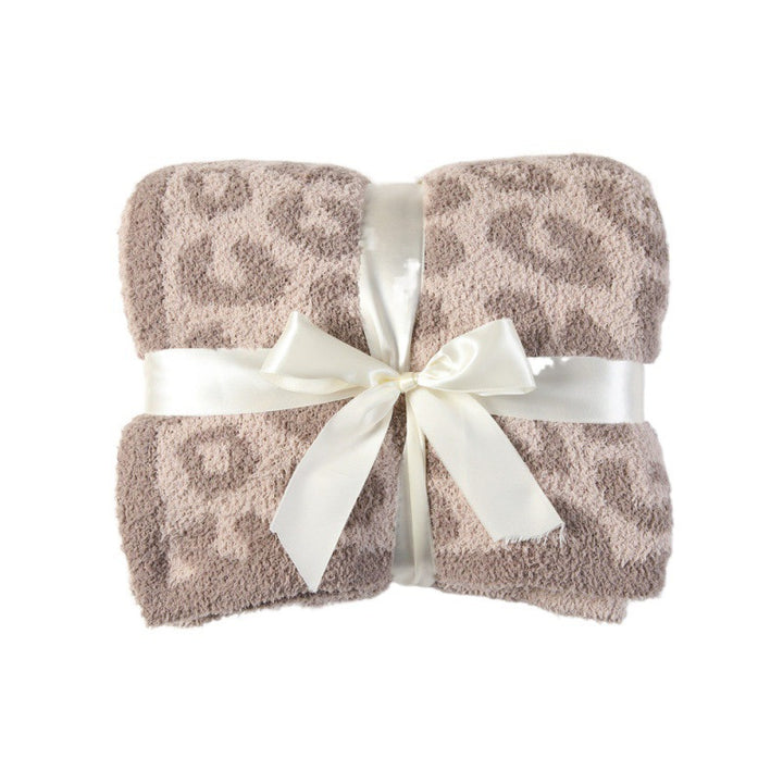 Luxury Leopard Print Throw Kalsten