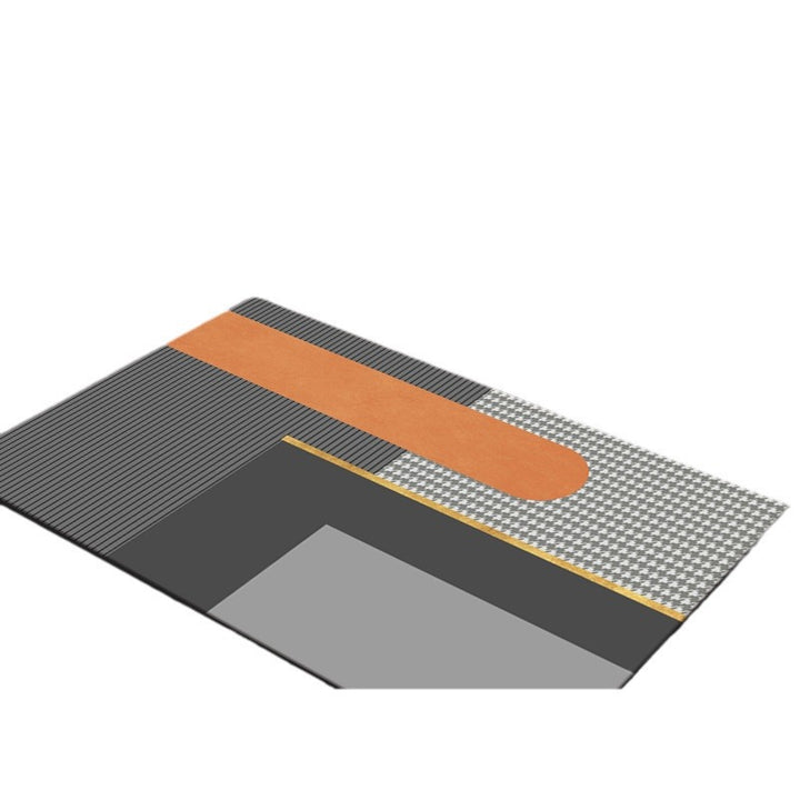 Geometric Pattern Bathroom Mat Kalsten