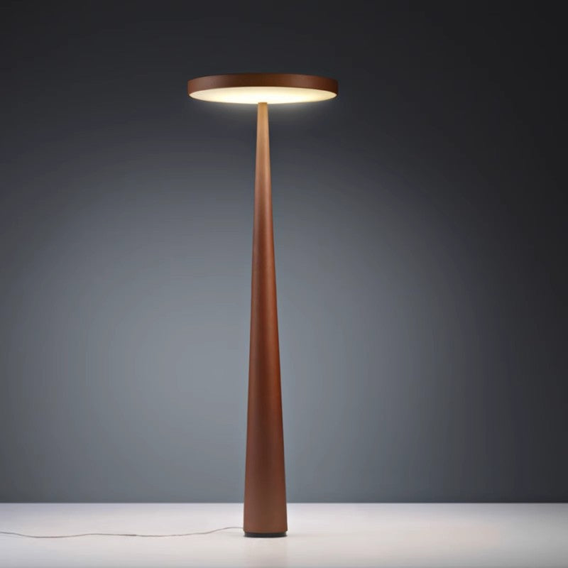 Modern Minimalist Floor Lamp with Integrated Table