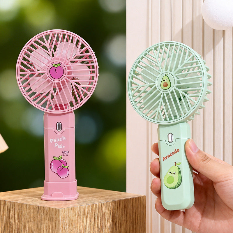 Women Portable USB Hand Fan with Flexible Tilt Kalsten