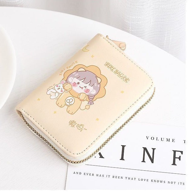 Cute Cartoon Character Zip Wallet Kalsten