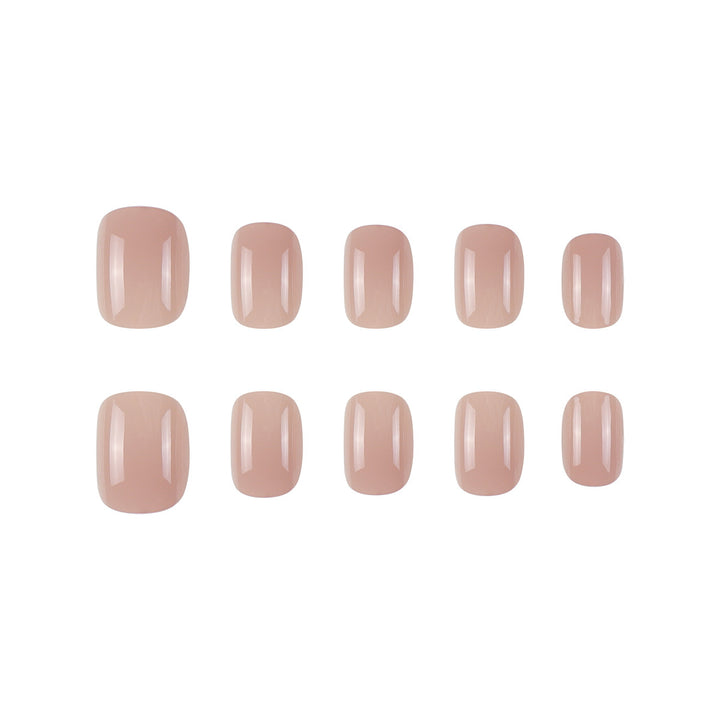 Elegant Glossy Press-On Nail Set Kalsten