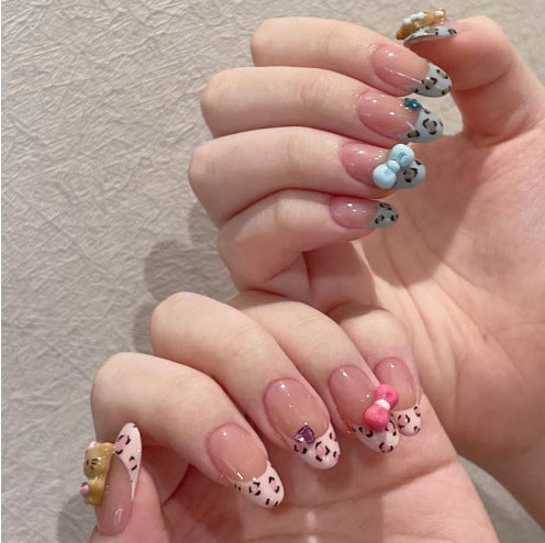 Artistic Floral and Minimalist Press-On Nails Kalsten