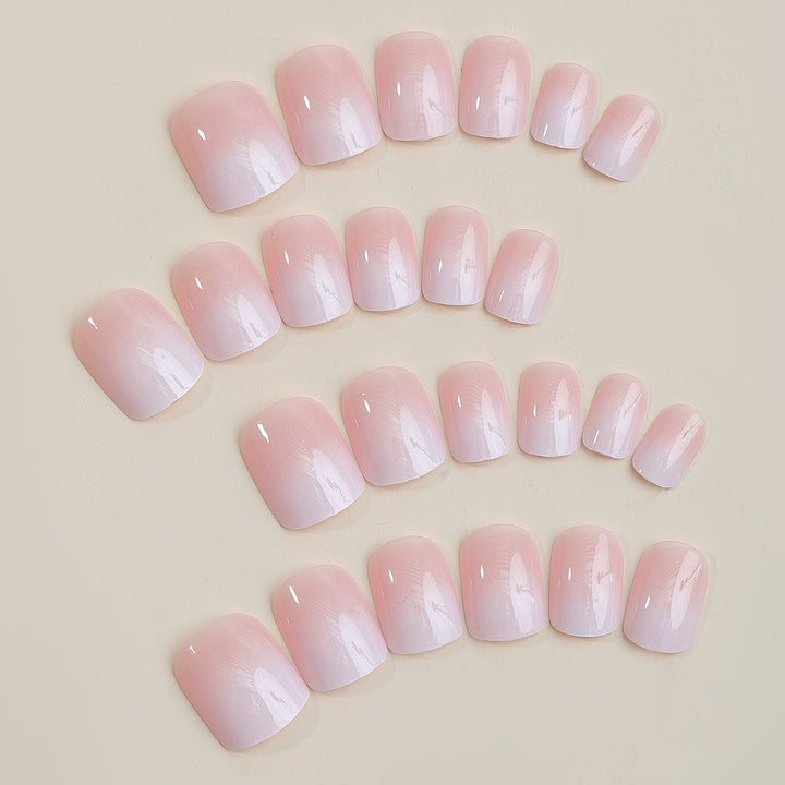 Artificial nail set with natural look and high-gloss finish Kalsten