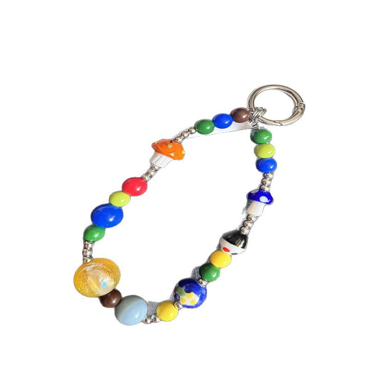 Colorful Beaded Charm Keychain Kalsten 1790136000
