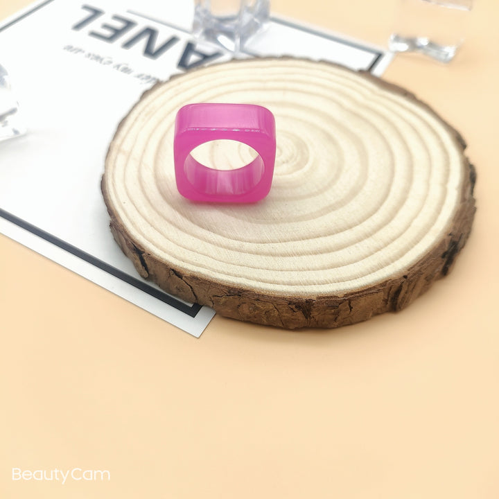 Butterfly-Inspired Resin Ring Kalsten