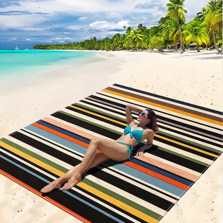 Mandala Design Beach Mat Kalsten