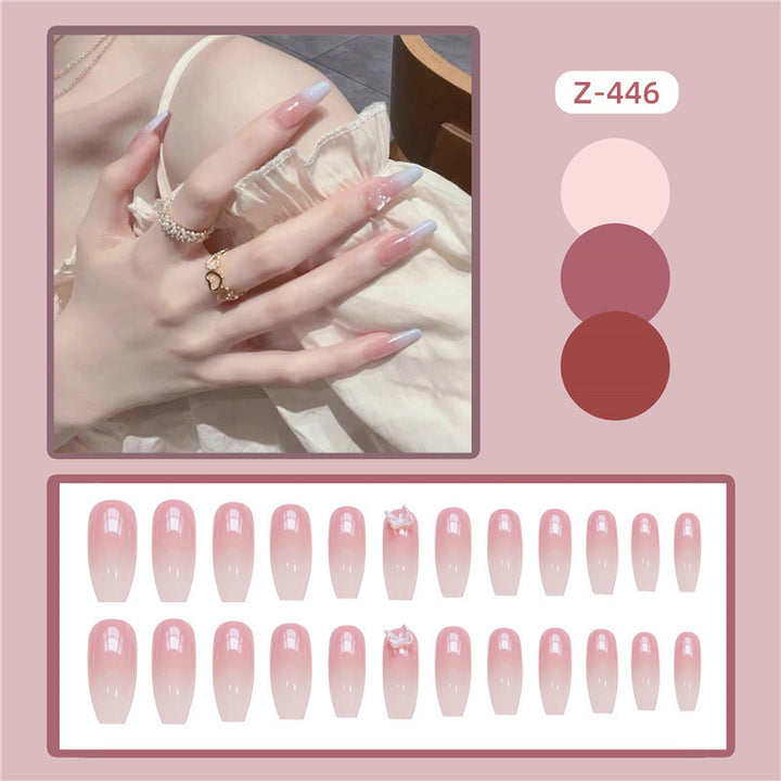 Ombre Effect Press-On Nails Kalsten