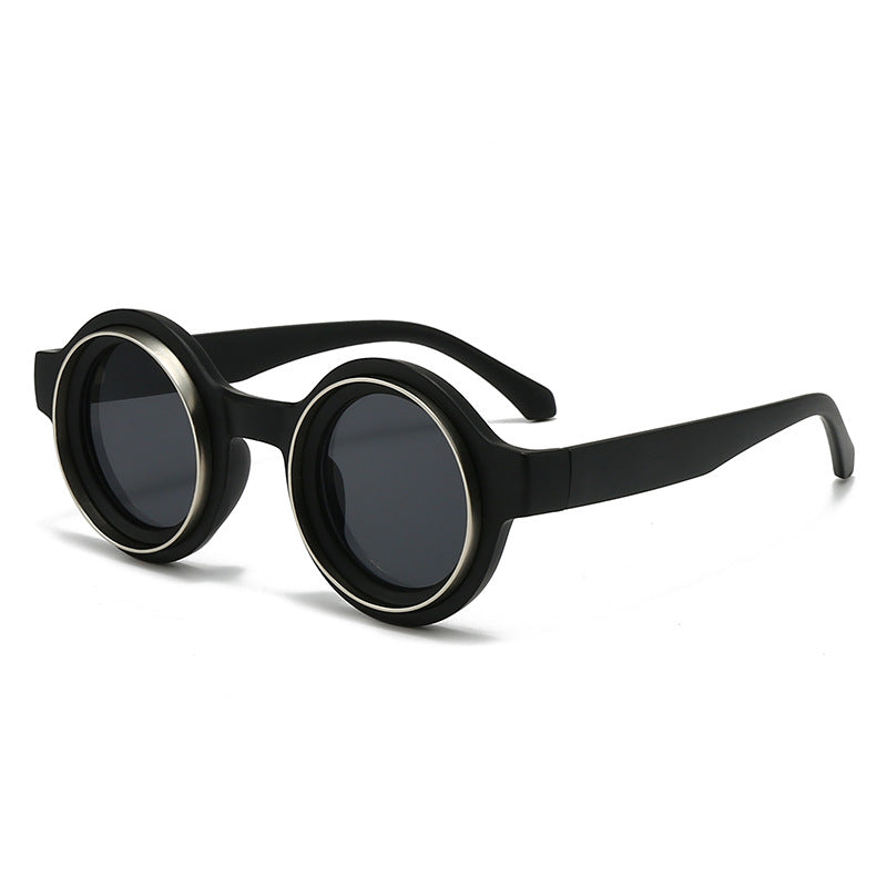 Women’s fashionable round sunglasses with striking design Kalsten