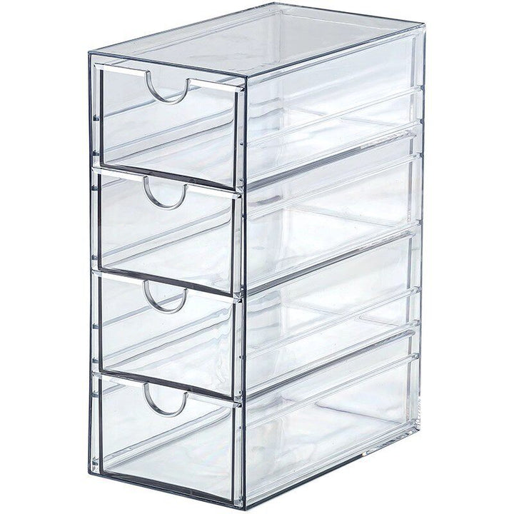 Clear Acrylic Storage Organizer with 5 Drawers