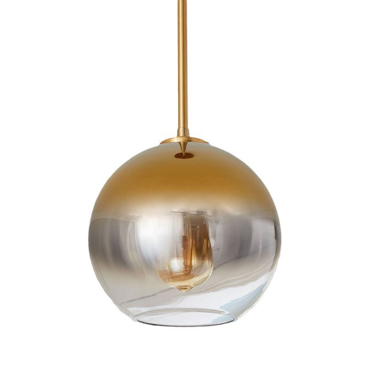 Modern Glass Globe Pendant Light