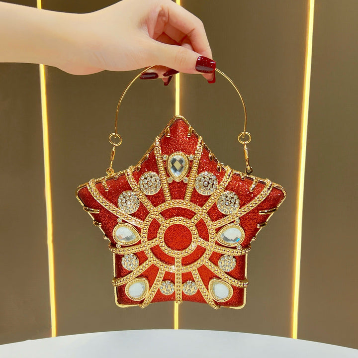Star-Shaped Evening Handbag