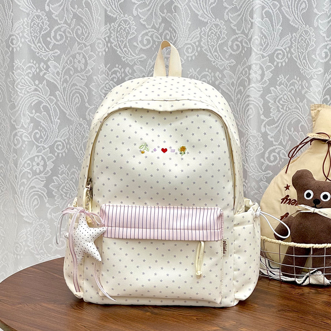 Casual Star-Printed Backpack Kalsten