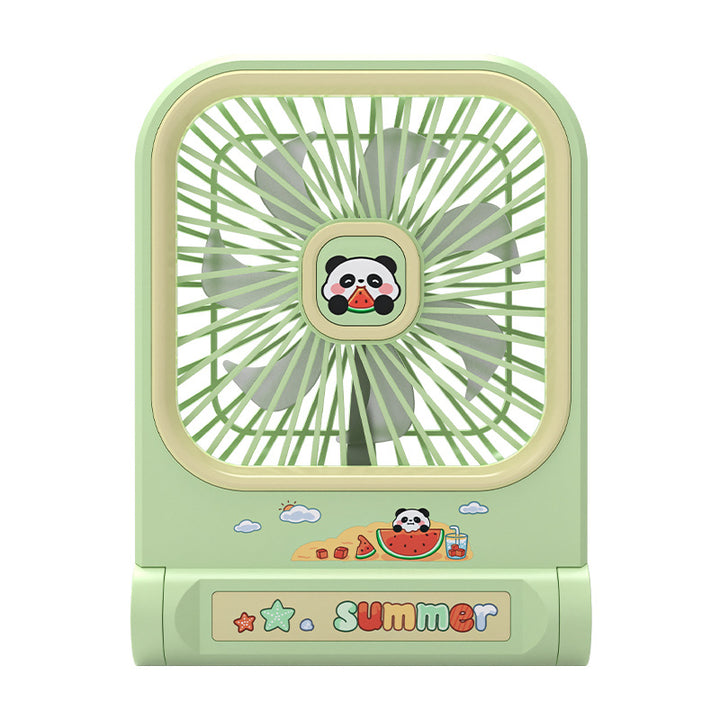 Women's Portable Mini Fan in Playful Panda Design Kalsten