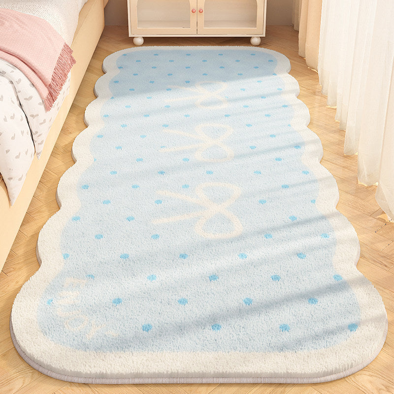 Plush Cartoon-Themed Area Mat