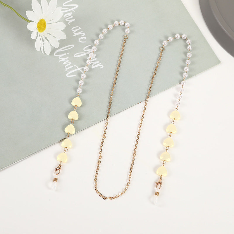 Heart Charm Eyewear Chain Kalsten