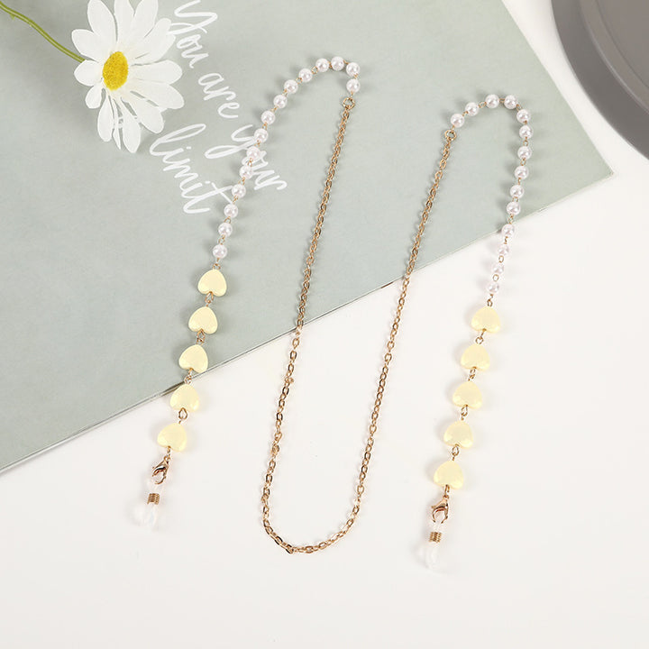 Heart Charm Eyewear Chain Kalsten