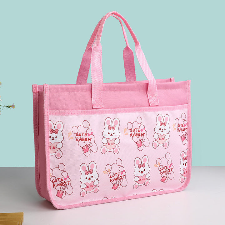 Kids Cute Bunny Print Lunch Bag Kalsten