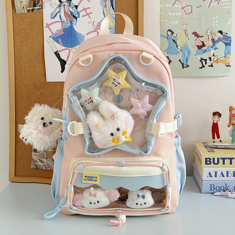 Fun Star-Shaped Design Backpack Kalsten